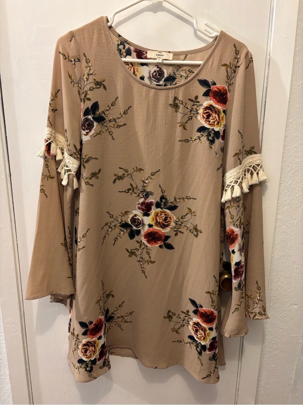 Entro Boho-Chic Floral Dress
